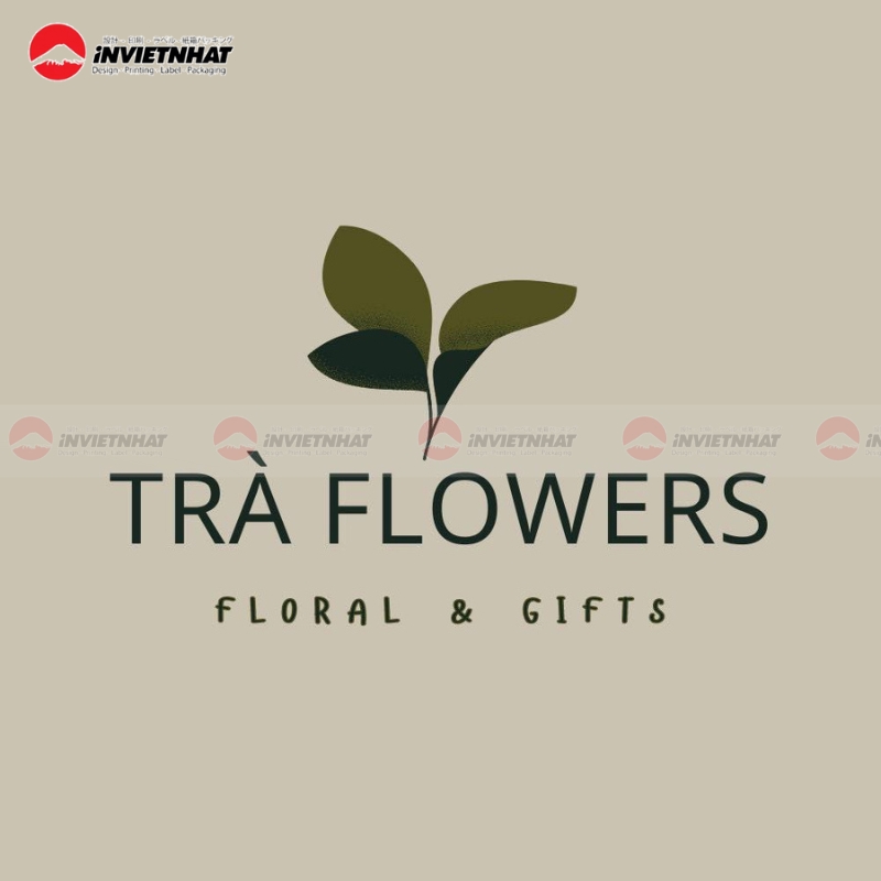 Logo tiem hoa tuoi online tra flowers