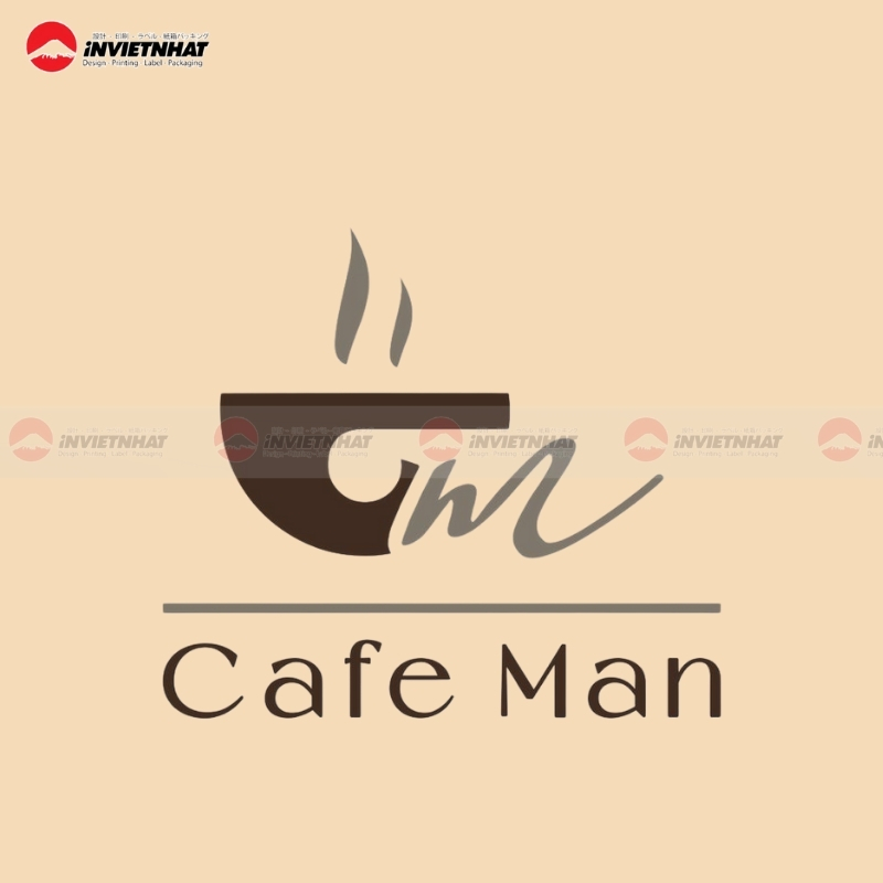 Logo typography cafe