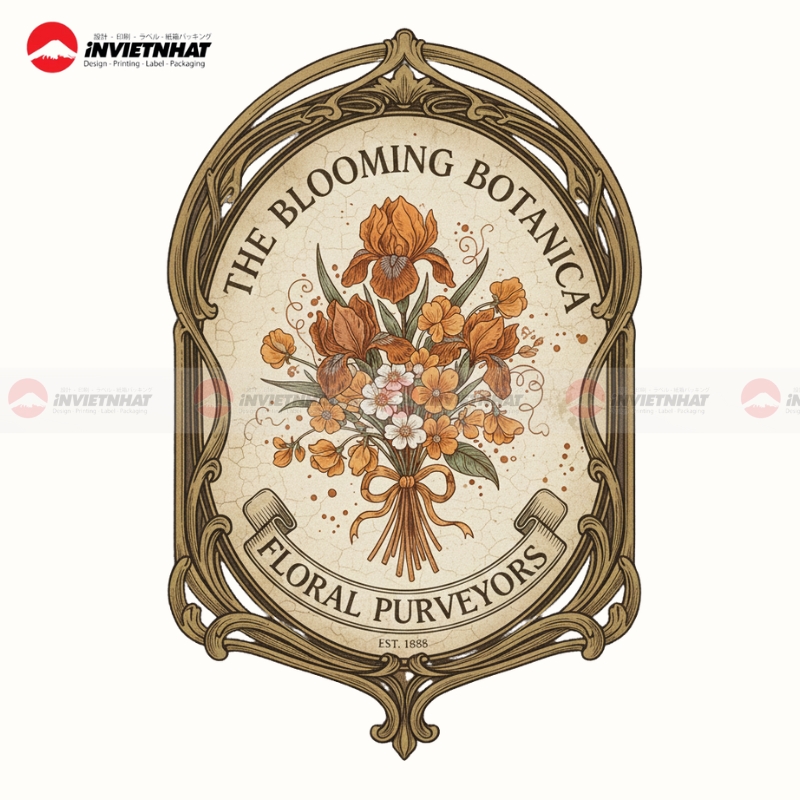 Mau logo shop hoa chuyen nghiep