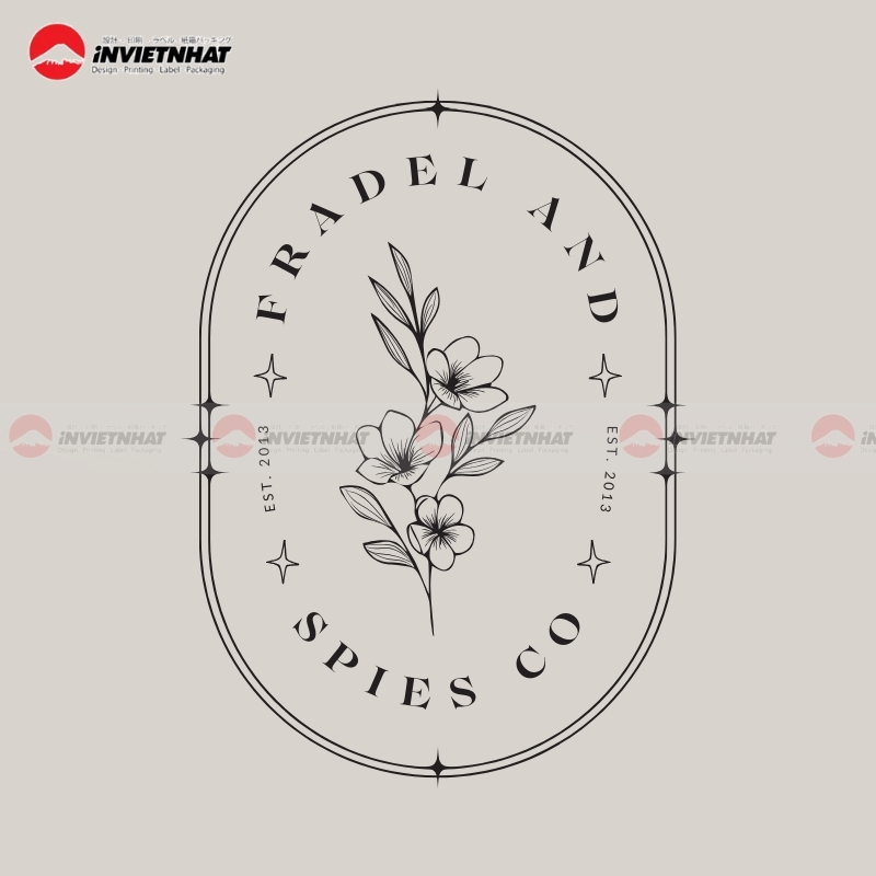 Mau logo shop online don gian