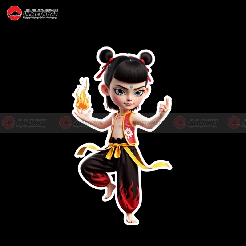 Sticker Na Tra dan laptop