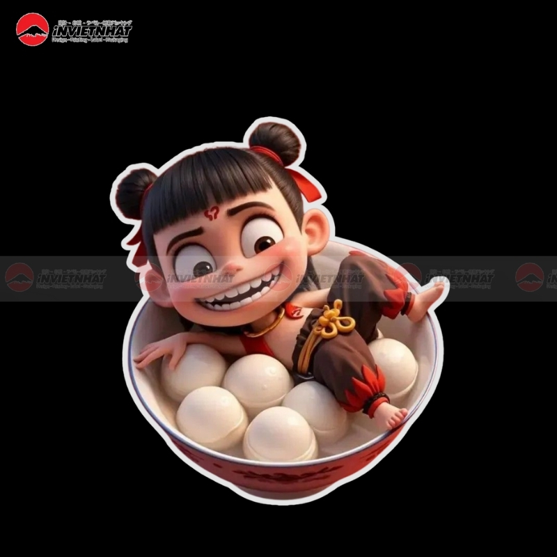 Sticker Na Tra do an