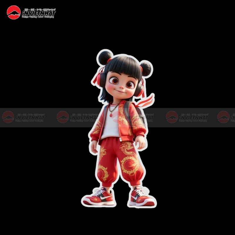 Sticker Na Tra hien dai