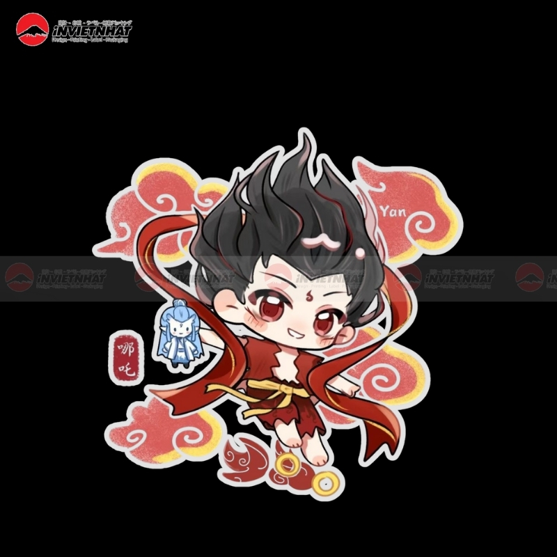 Sticker Na Tra hoa quy