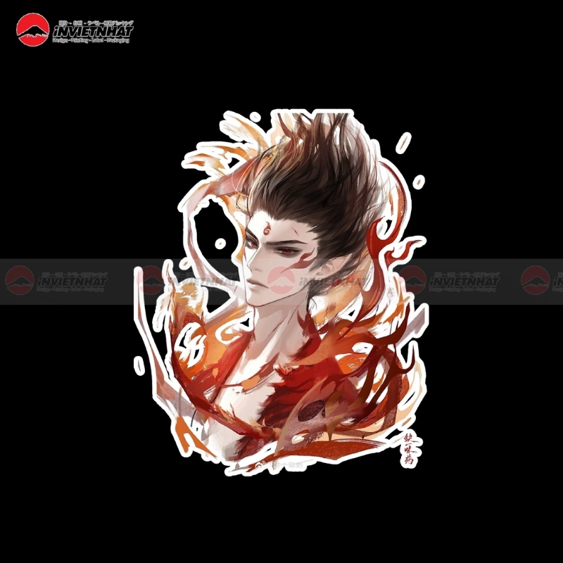 Sticker Na Tra manh me