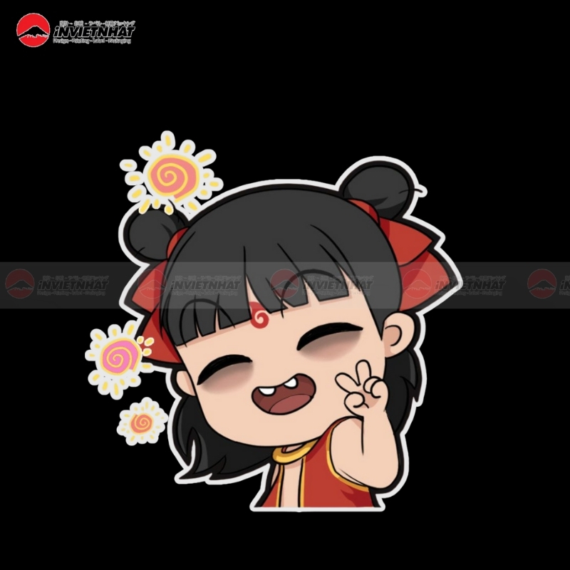 Sticker Na Tra mat tham