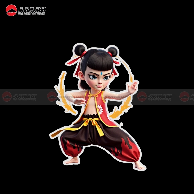 Sticker Na Tra mua vo