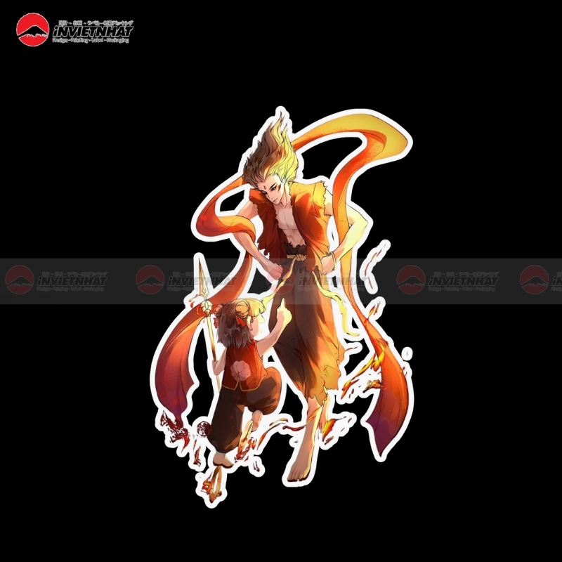 Sticker Na Tra vui ve