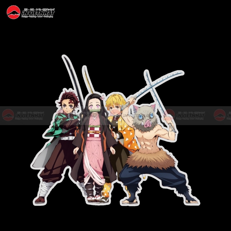 Sticker anime Cool ngau