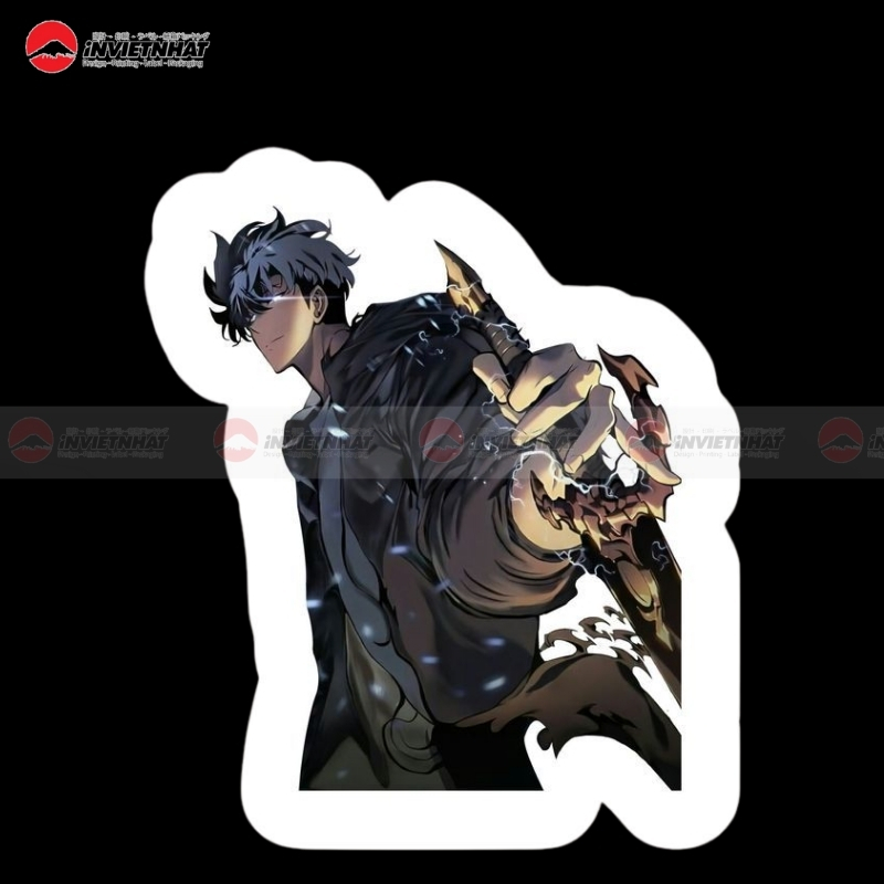 Sticker anime Dark