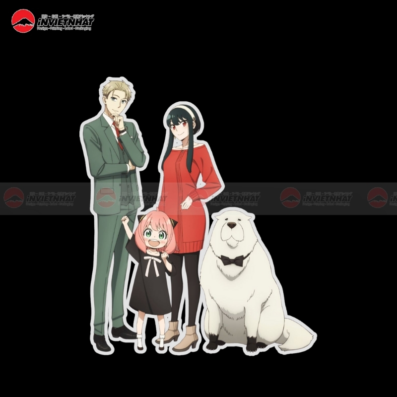 Sticker anime boc khong de lai keo