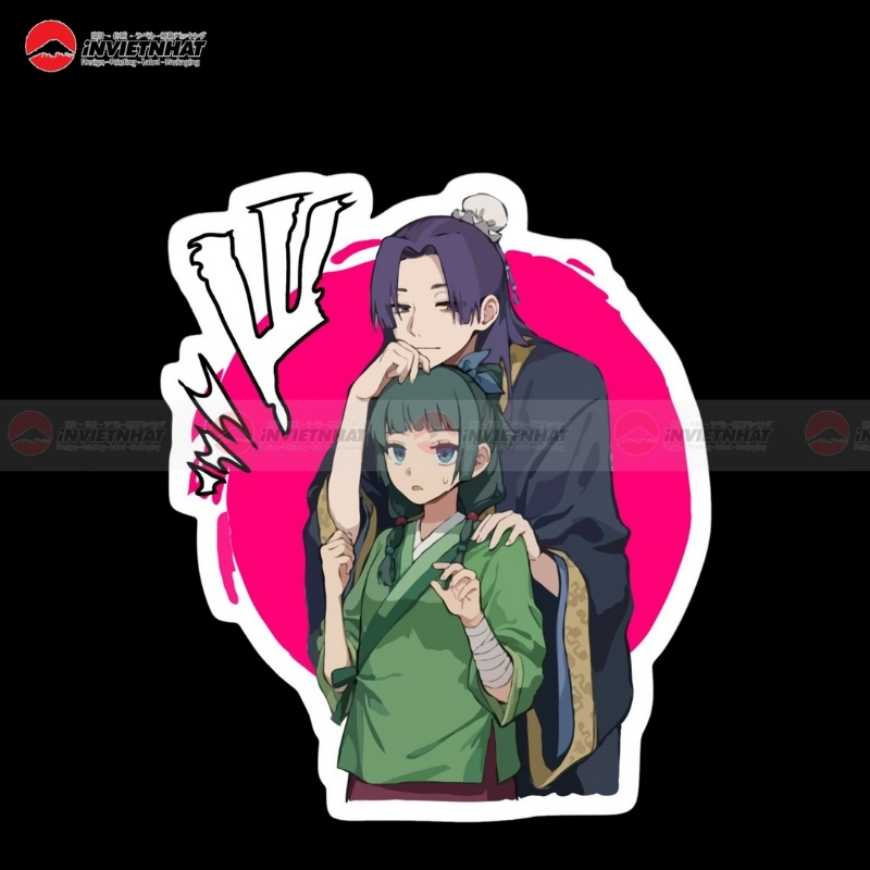Sticker anime cap doi