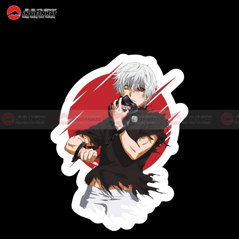 Sticker anime da quang