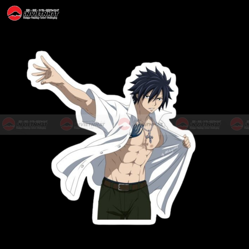 Sticker anime hinh tem thu