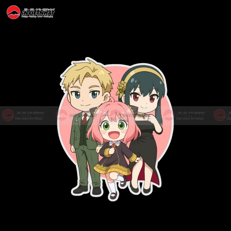 Sticker anime khung anh