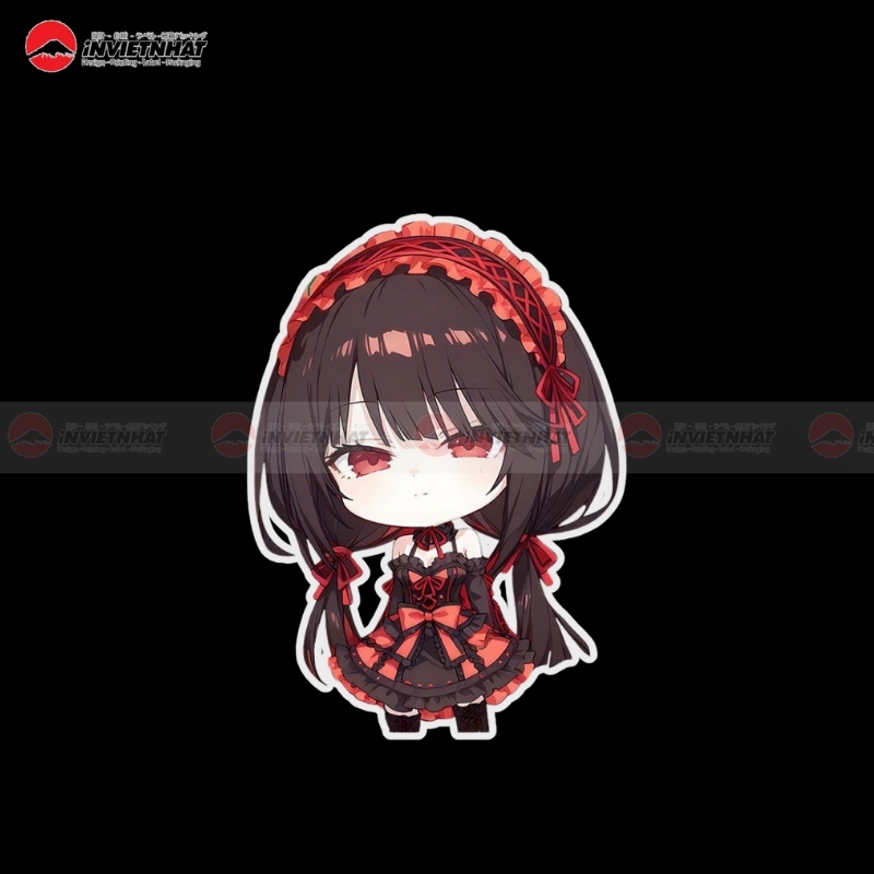 Sticker anime lap lanh