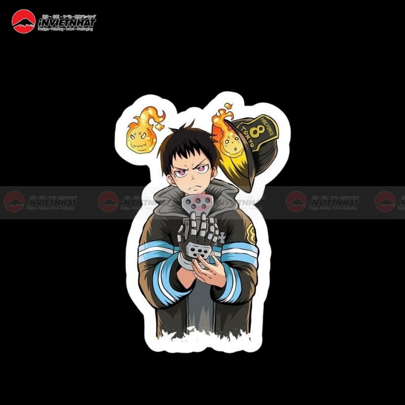 Sticker anime nam chamSticker anime nam cham