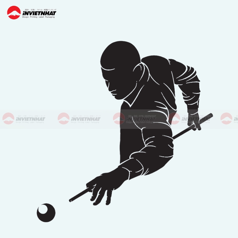 Thiet ke huy hieu CLB bida 3