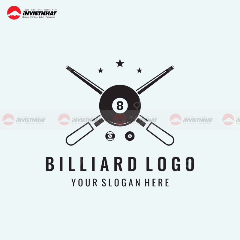 Thiet ke huy hieu CLB bida