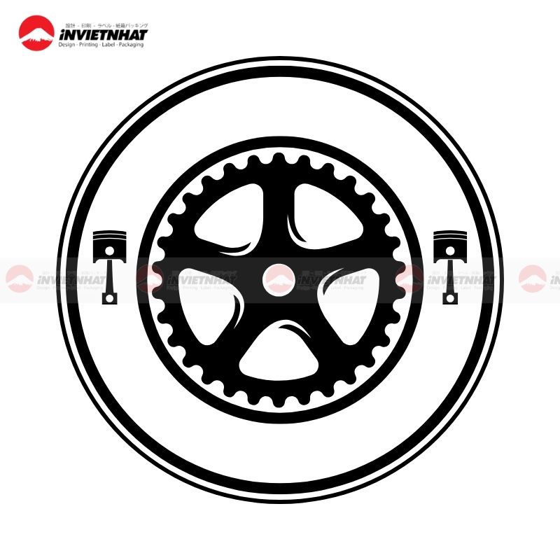 Thiet ke logo co khi cong nghiep