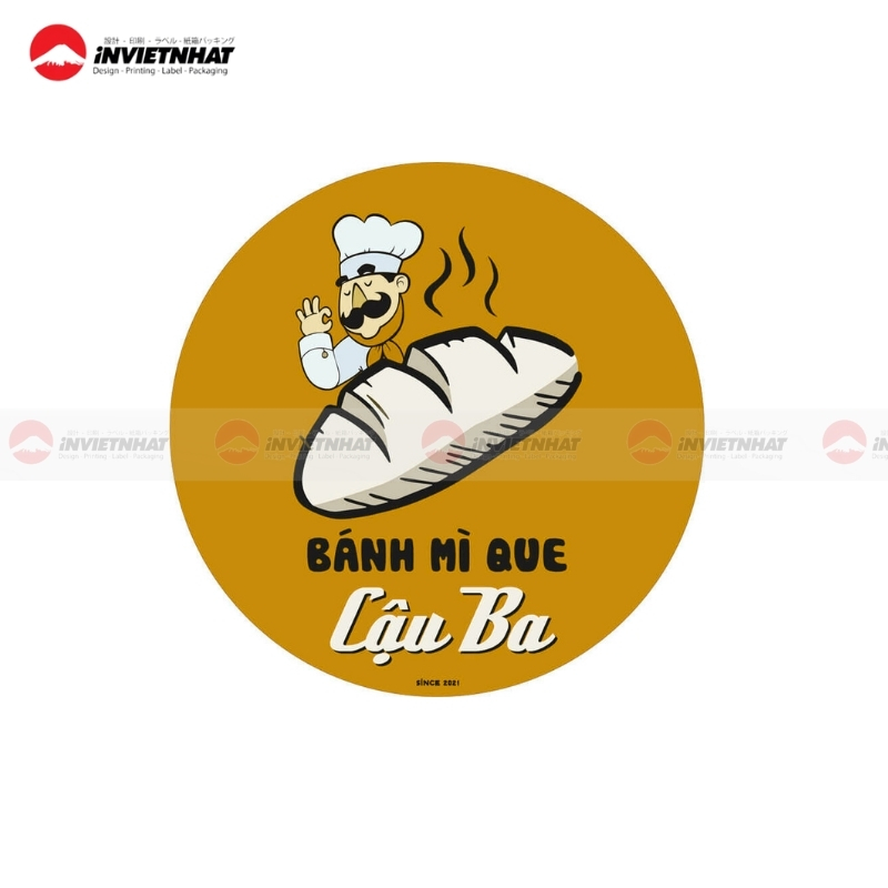 anh logo banh mi hien thi ro chi tiet