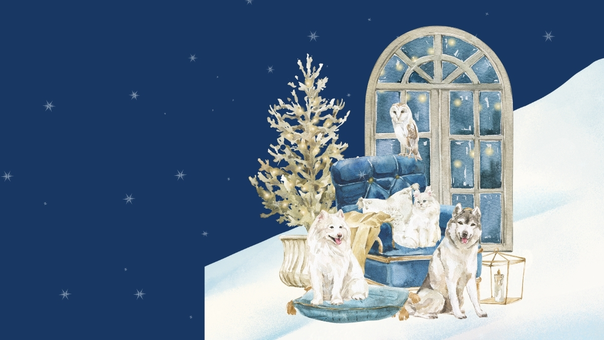 anh nen laptop noel con vat mau