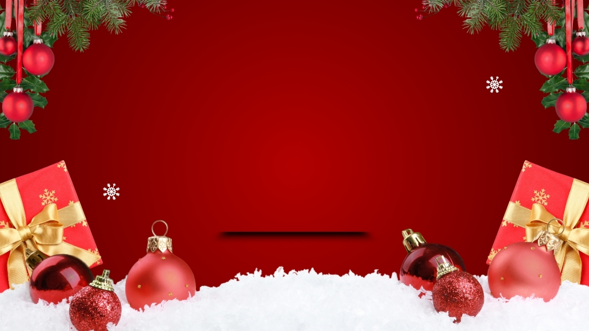 anh nen laptop noel mau do cuc dep