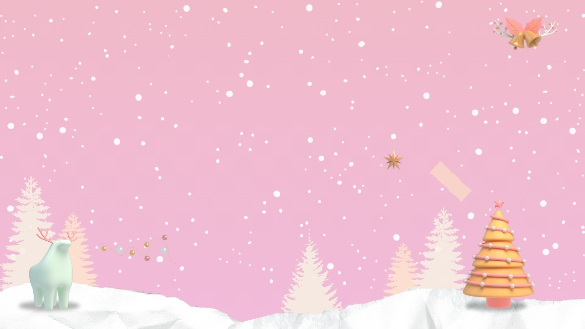 anh nen laptop noel tuyet roi hong