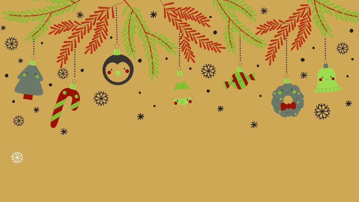 background noel họa tiết ấm áp