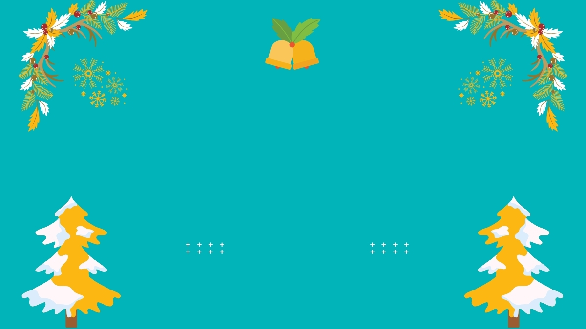 background noel họa tiết nổi bật xanh gradient