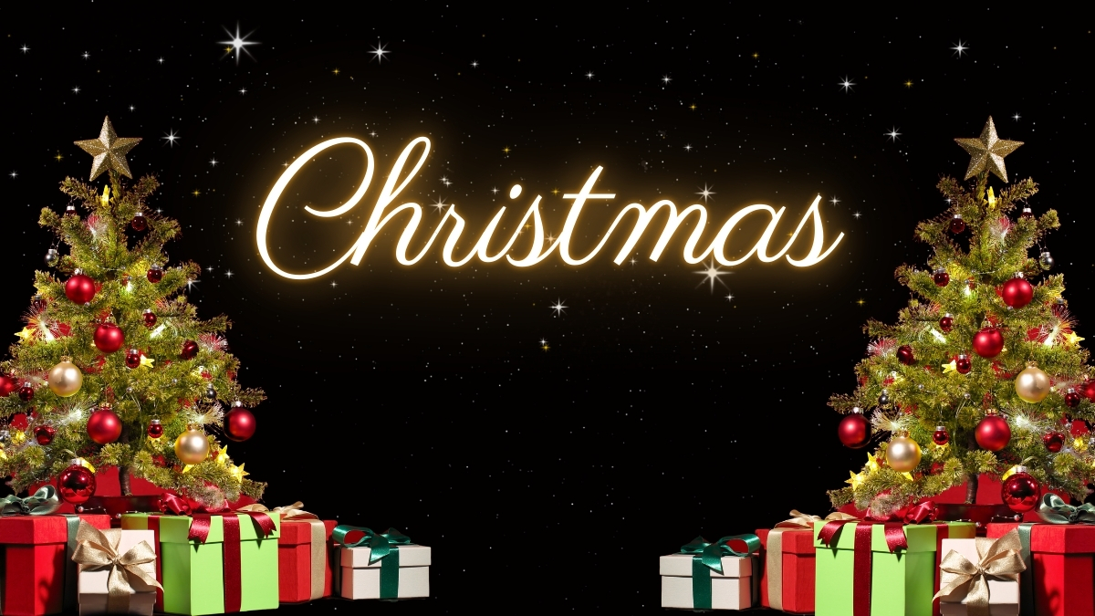 background noel họa tiết sang trọng