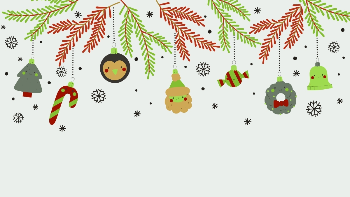 background noel họa tiết ngọt ngào