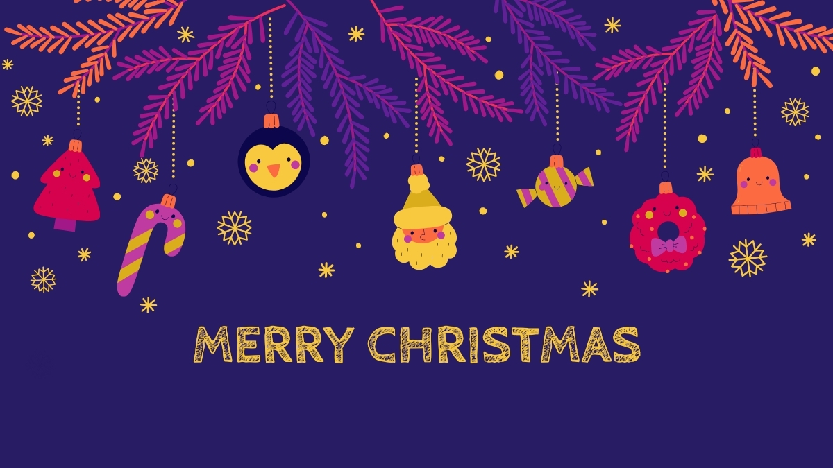 background noel họa tiết xinh