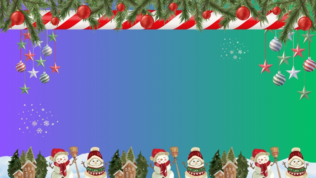 background noel nhánh thông rực rỡ gradient mới