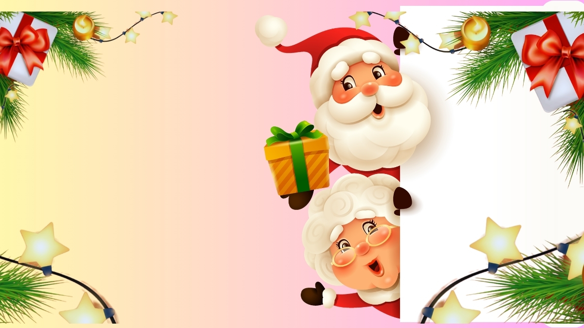 background noel trắng hồng gradient đẹp