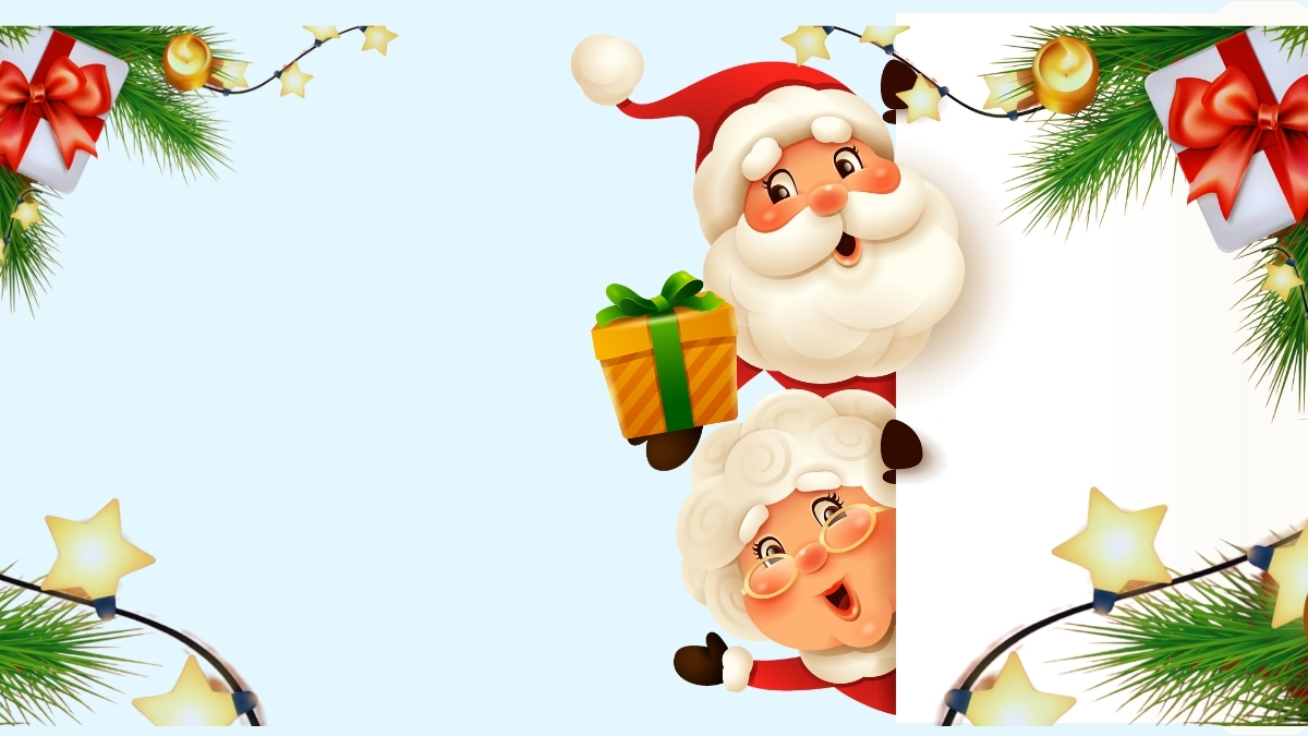 background noel trắng nhạt