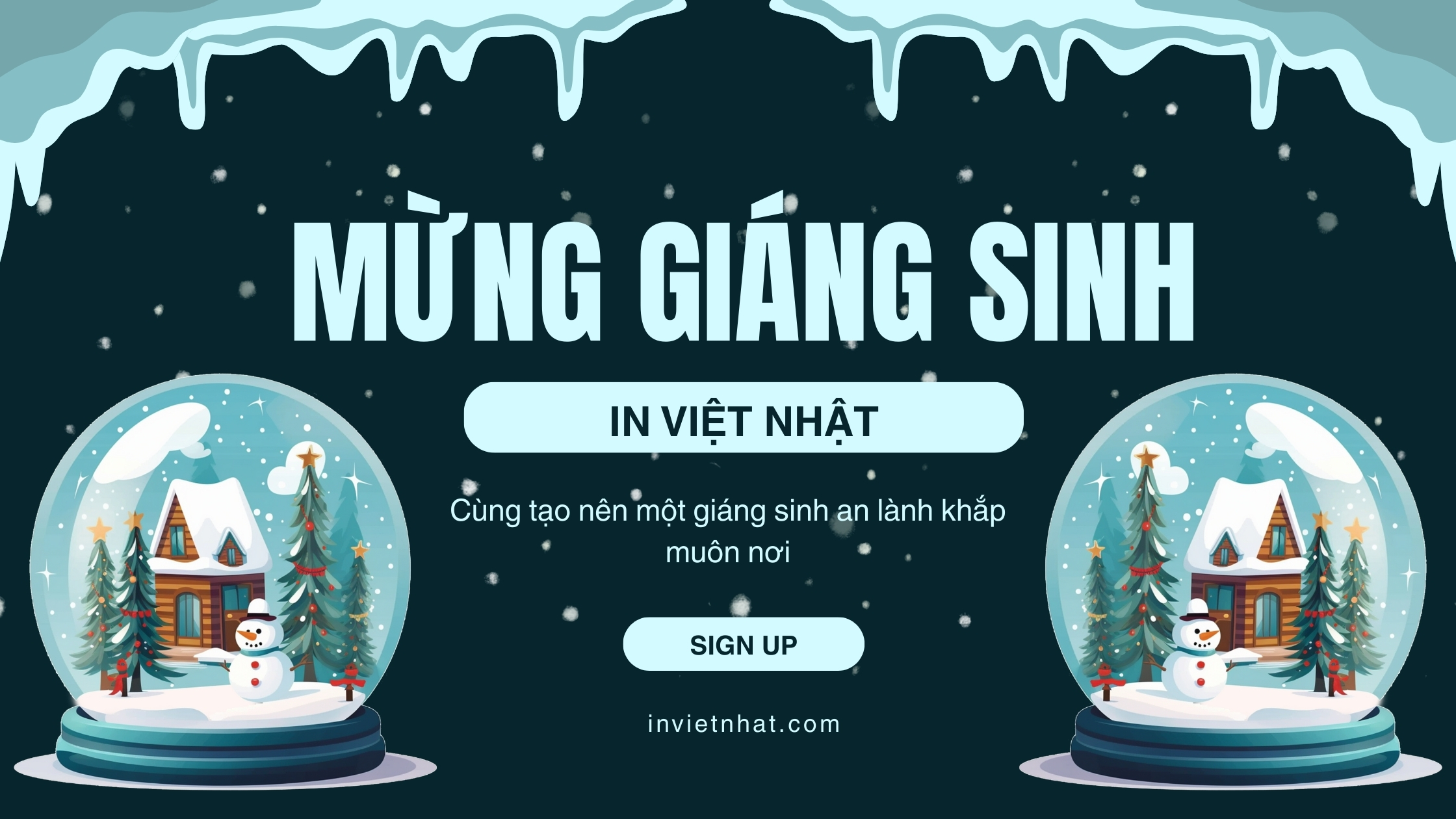 banner noel thiet ke sang tao
