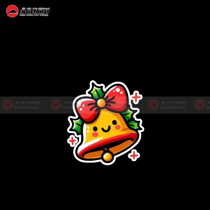 decal dan goi qua christmas