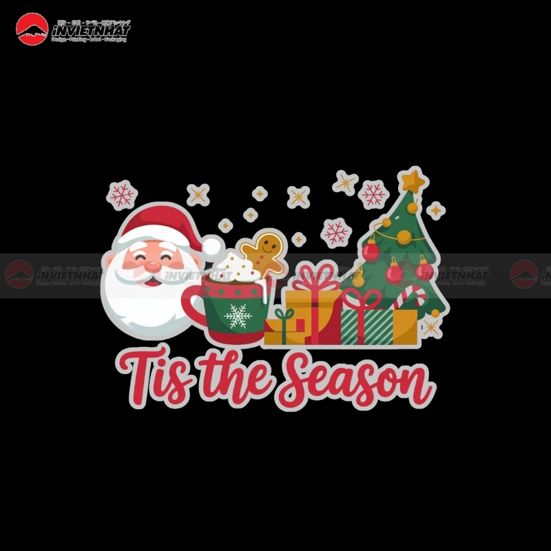 decal nhua pvc giang sinh