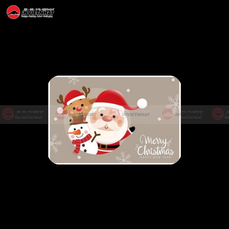 decal noel hinh chu nhat