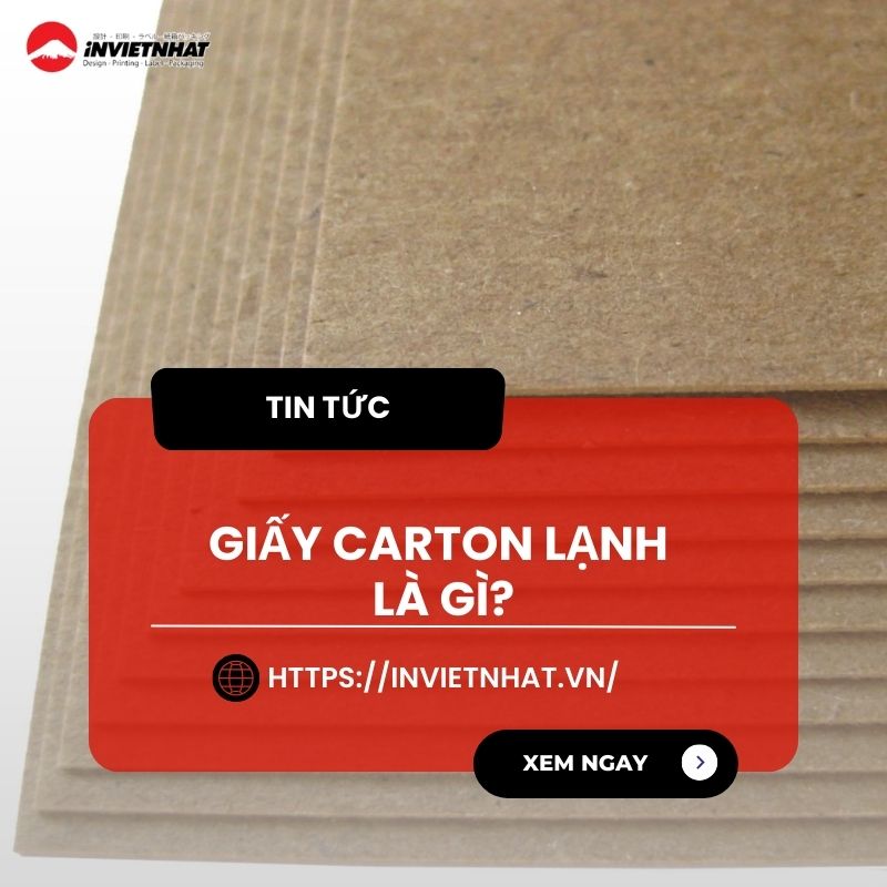 giay carton lanh la gi