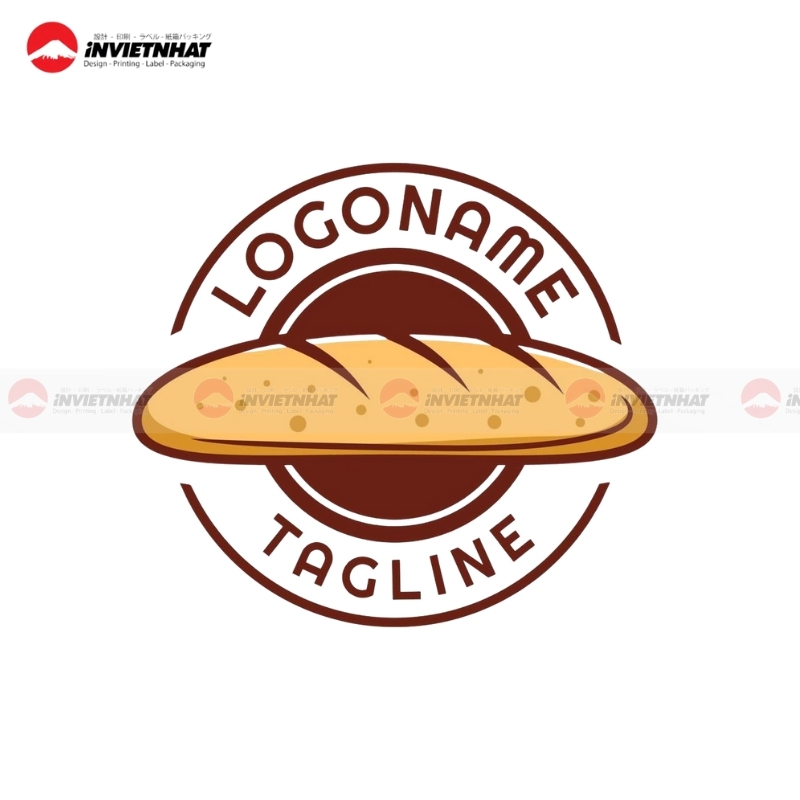 hinh anh logo banh mi duoc trinh bay chuyen nghiep