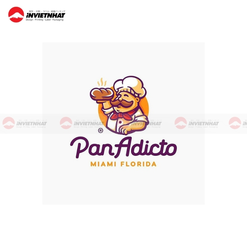 hinh anh logo banh mi phu hop in an
