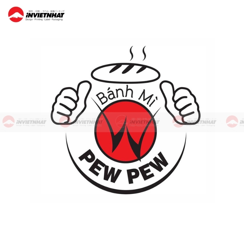 hinh anh logo banh mi phu hop nhan dien thuong hieu