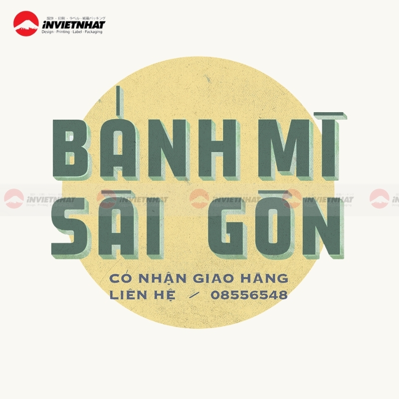 hinh anh nhan hieu logo banh mi sang tao