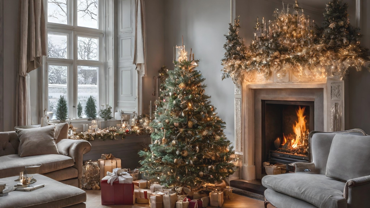 hình nền giáng sinh ấm cúng