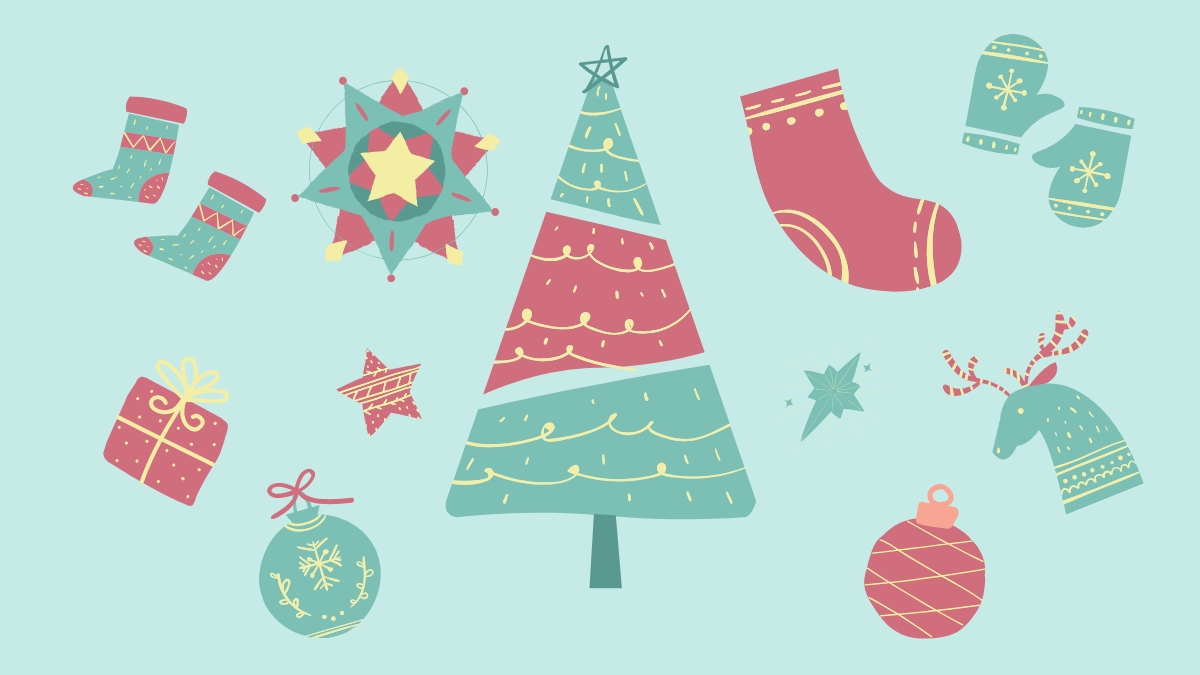 hinh nen noel 2025 cuc don gian