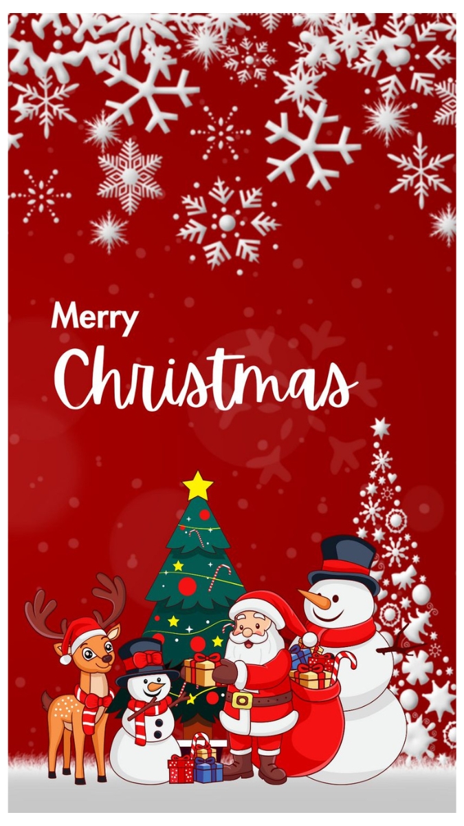 ảnh nền noel cho điện thoại xinh