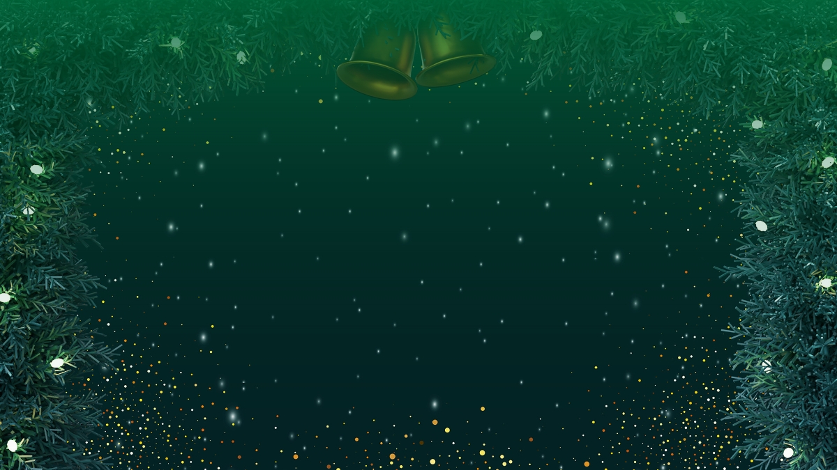 ảnh nền noel màu xanh chuông vàng