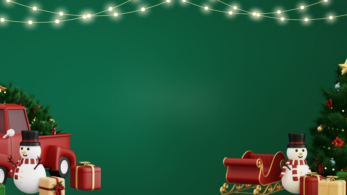 hình nền noel trơn lung linh 